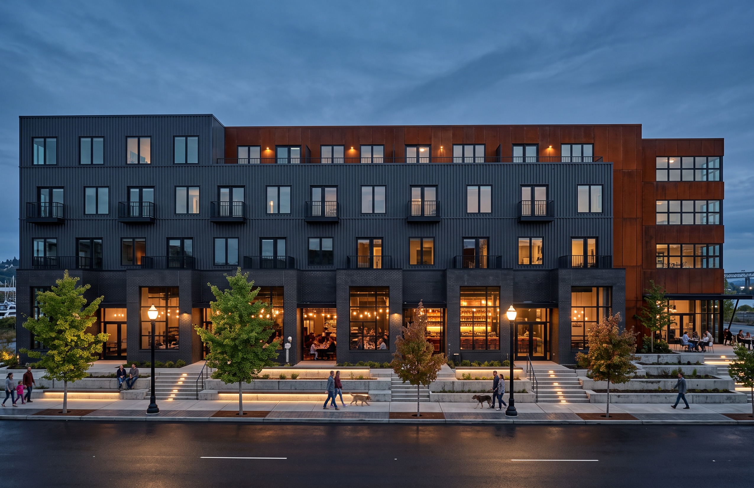 East Bend & 2nd Cedar Rapids Rendering
